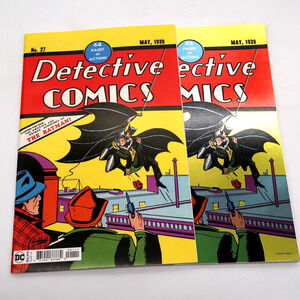 DC Comics Detective Comics #27 Reprint - 2022 NYCC Foil Variant - Ltd Ed 1500